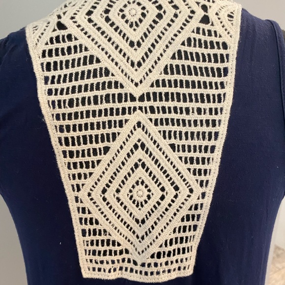 Crotchet Detailed Papermoon Tank - Picture 4 of 7